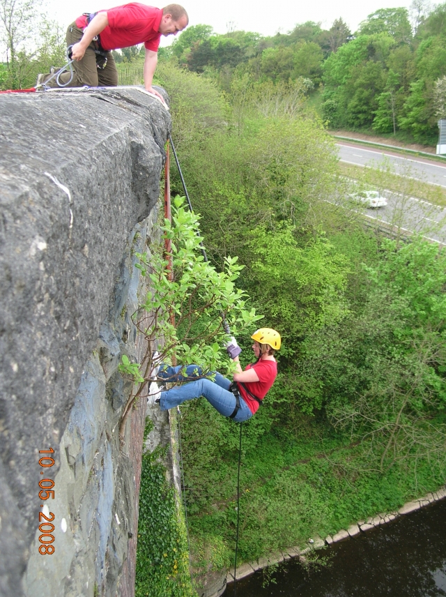 Abseiling